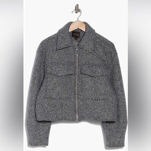NWT: TRUTH Boucle Crop Jacket -M